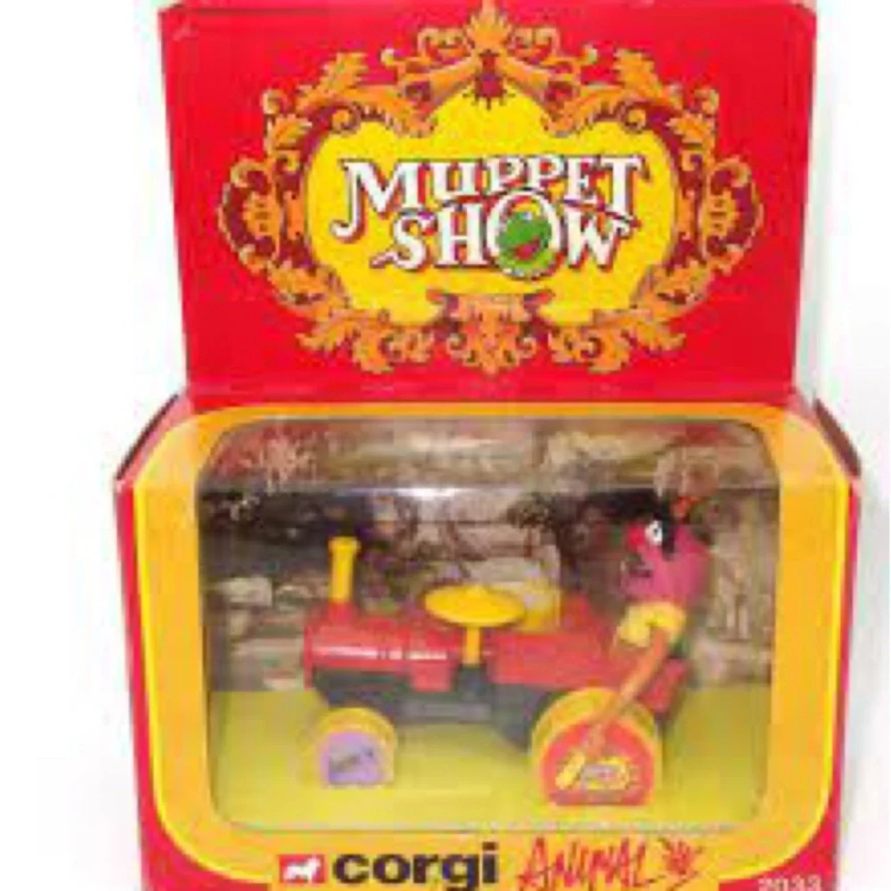 Vtg Die Cast Figure ANIMAL Muppets